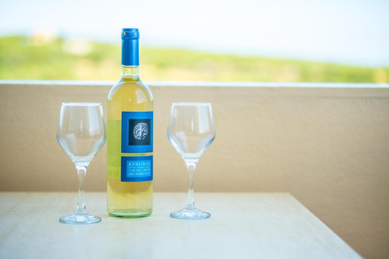 Orestis Hotel Sea View Apartments Stalós Zewnętrze zdjęcie