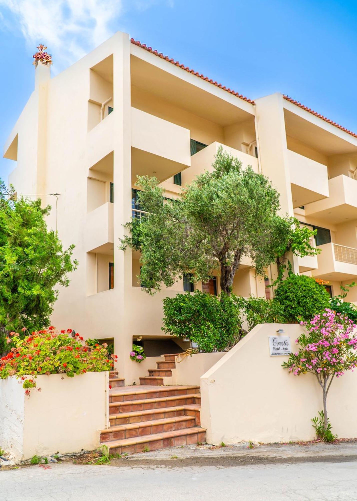 Orestis Hotel Sea View Apartments Stalós Zewnętrze zdjęcie