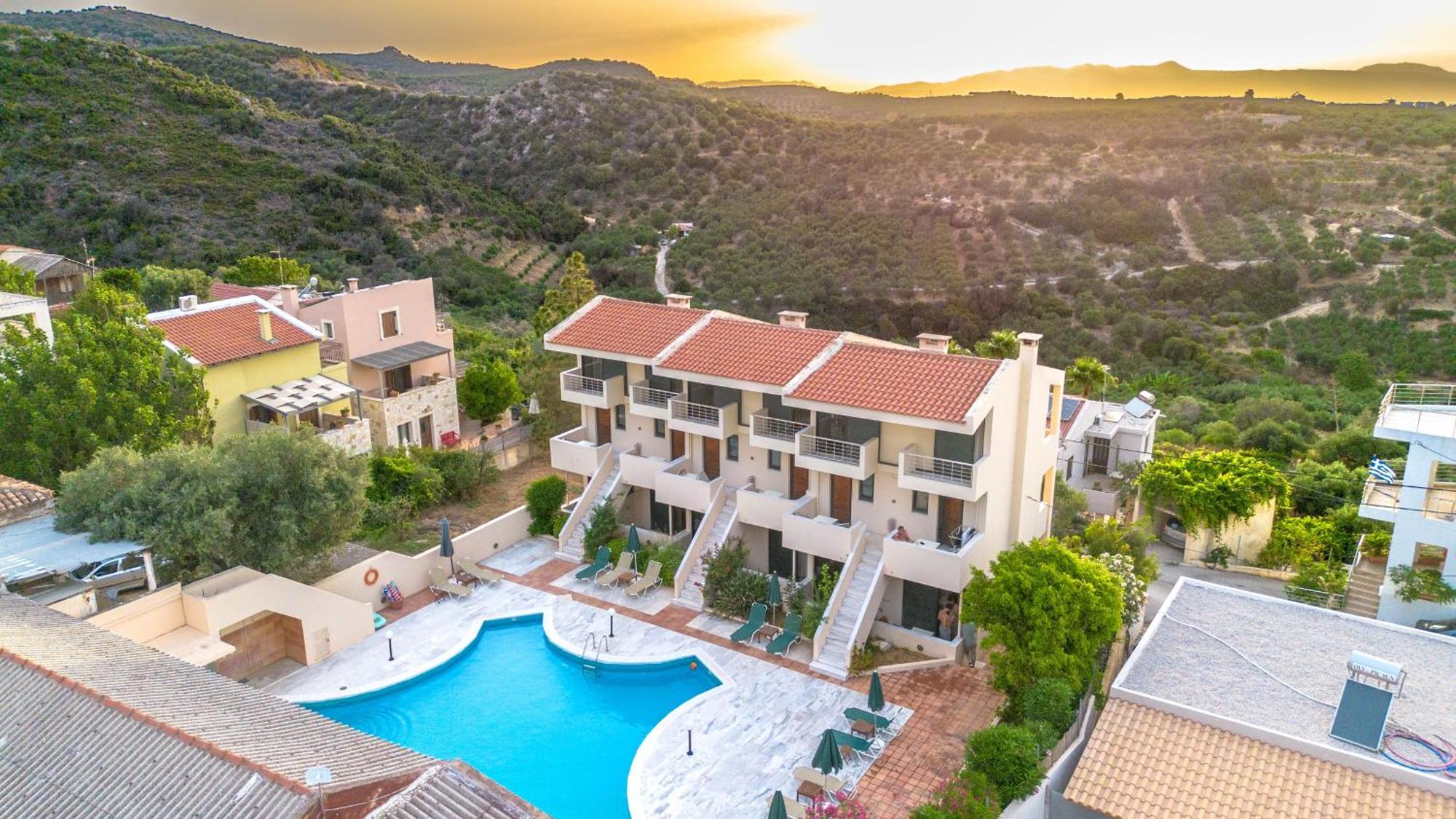 Orestis Hotel Sea View Apartments Stalós Zewnętrze zdjęcie