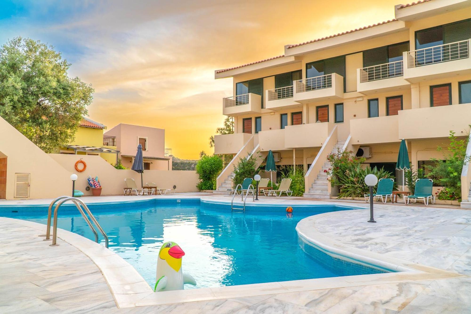 Orestis Hotel Sea View Apartments Stalós Zewnętrze zdjęcie